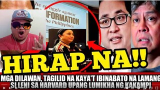 HIRAP NANG MAGKALAT NG FAKE NEWS KAYA'T SI LENI NALANG DUMEDISKARTE SA HARVARD REACTION VIDEO