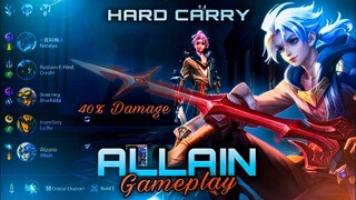 Allain Jungle Voice-over Gameplay | 1v9 Hard Carry in Ranked Match | Arena of Valor | Liên Quân
