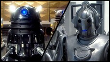 Dalek and Cybermen action in: 'Army of Ghosts/Doomsday' (2006)
