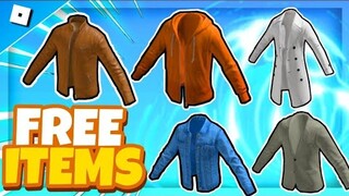 *5 FREE ITEMS* HOW TO GET The COAT, HOODIE, & JACKET | Roblox