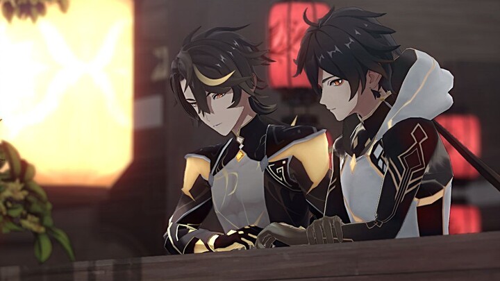 [ Genshin Impact MMD·Zhong Ruo]🔶In order not to forget the day we spent, I pray for your love🔶 [ Zho