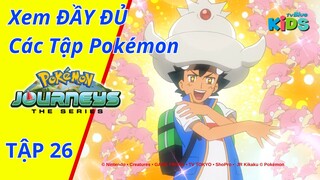 POKEMON JOURNEYS | Tập 26: Nhảy! Koiking & Đội vương miện! Yadoking! | tvBlue KIDS | Lồng Tiếng Việt