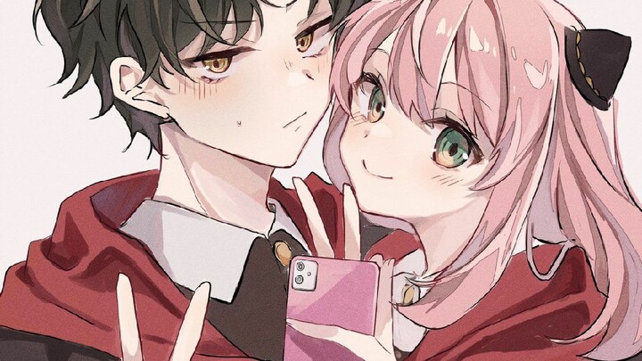 Anya x Damian peluk cium peluk cium