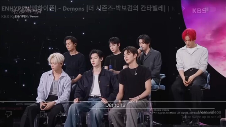 enhypen cover demons