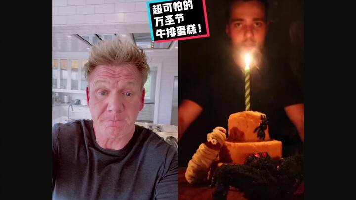 【Gordon Ramsay】Bếp trưởng địa ngục mắng mỏ tơi bời: Món bánh đáng sợ nhất Halloween năm nay! #Nhóm d