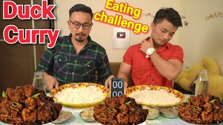 Duck Curry, Soibum eronba, Chouhai Kangsoi EATING CHALLENGE || Nganu Thongba chaba hanba  tanaba