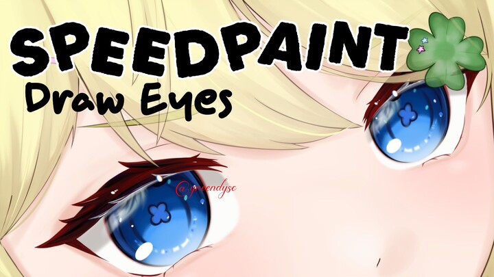 Aku Merendering Bagian Mata [Speedpaint]