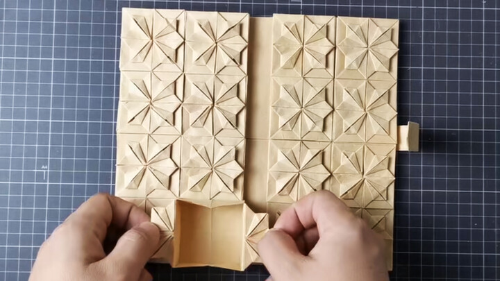 [DIY] Hướng dẫn cách làm túi dựng kim chỉ của bà bằng giấy