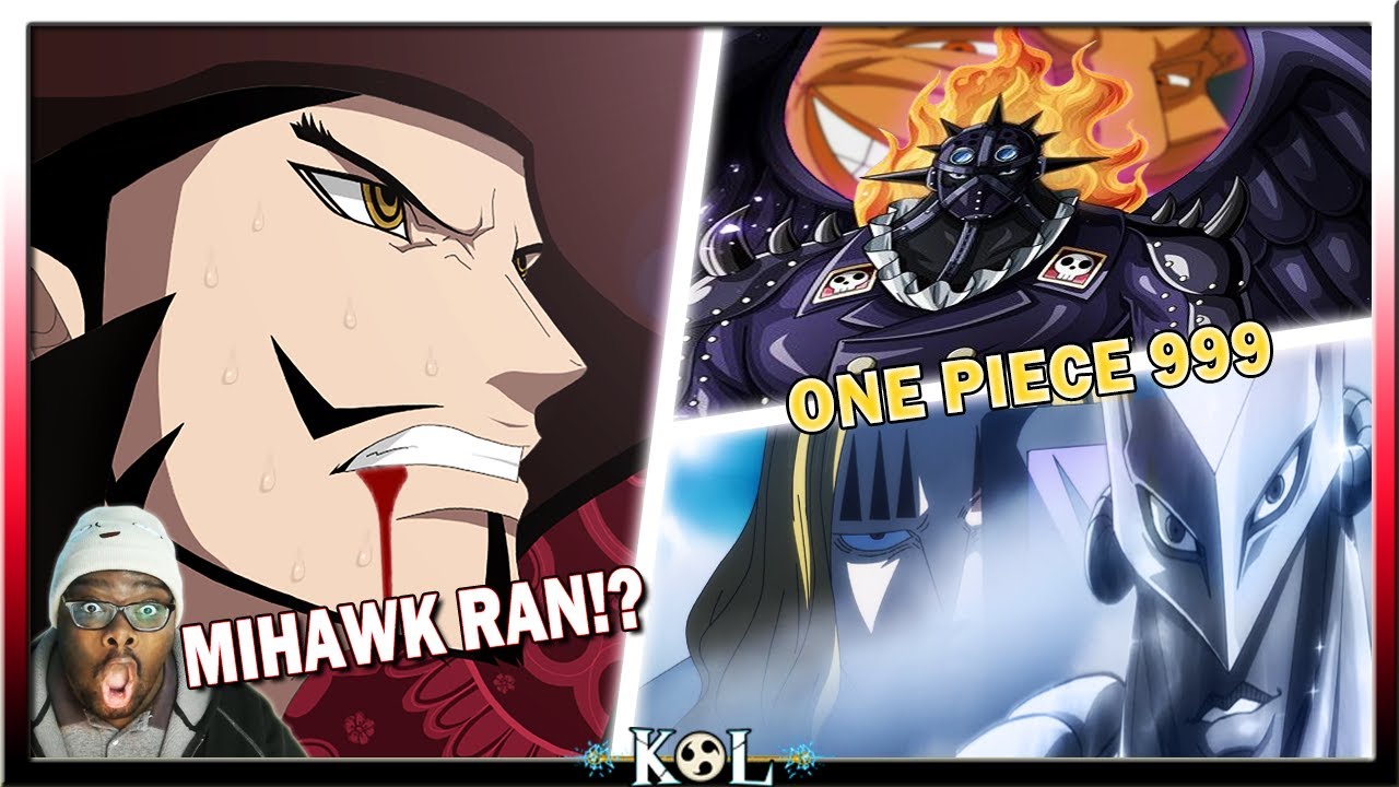 Lmao Mihawk Runs Away Kaido S True Nemesis So Much More One Piece Fan Made Chapter 999 Lr Bilibili