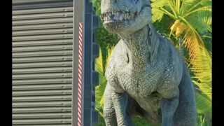 Katak Besar vs Tyrannosaurus Rex