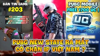 PUBG NEW STATE CÓ THỂ CHẶN IP VIỆT NAM, PUBG MOBILE MIỄN PHÍ 1700 UC ? Nam Art News #203