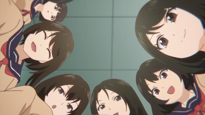"The male protagonist feels so comfortable being touched by all the female classmates~"