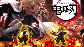【MUGEN】两版本『炼狱杏寿郎』技能动画（附人物下载）
