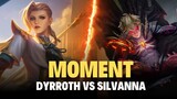 Moment Hero Dyrroth vs Silvanna - kisah Paling Menyedihkan Di Mobile Legends