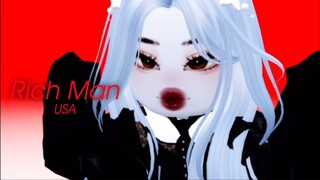 USA - Rich Man (aespa) [Dance Cover] | Countryhumans Roblox