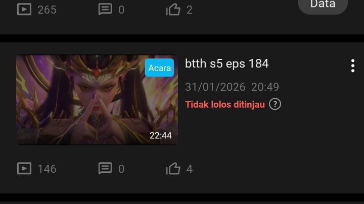 upload semua btth di blok