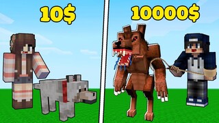 LÀM SAO ĐỂ SỞ HỮU MA SÓI HUNG DỮ LÀM THÚ CƯNG TRONG MINECRAFT ?