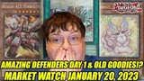 Amazing Defenders Day 1 & Old Goodies!? Yu-Gi-Oh! Market Watch January 20, 2023