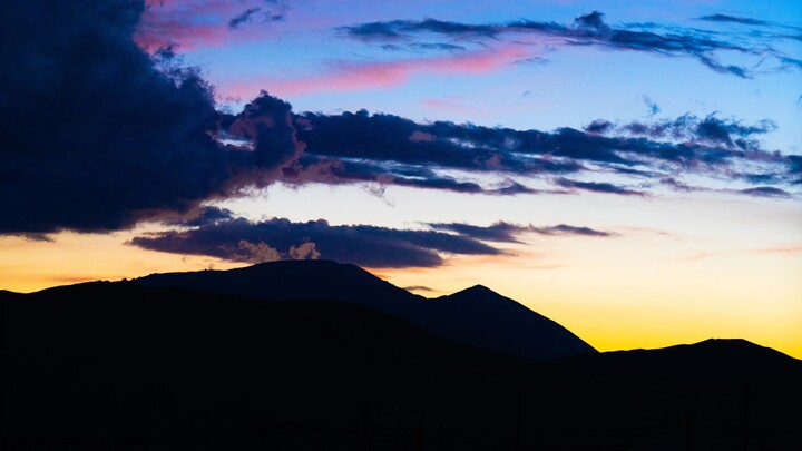 Sunset @ Tianshan, Xinjiang,China日薄西山