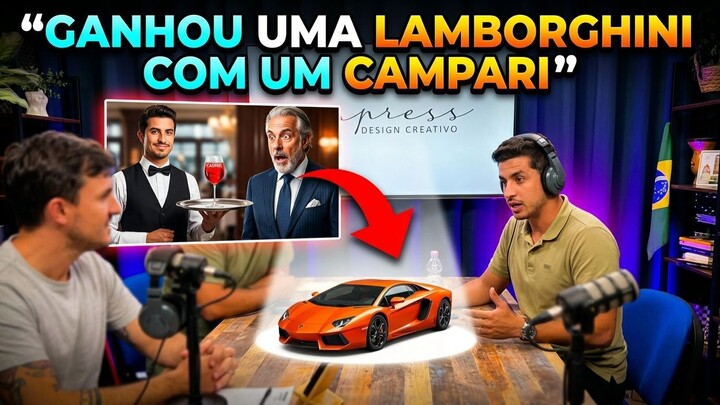 Ele peitou o CEO da Lamborghini e olha no que deu...