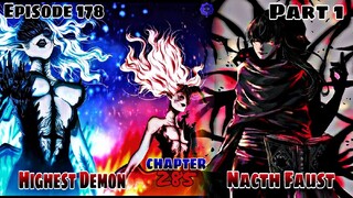 EPISODE 178 Black Clover, Nacth Faust vs Highest Demon of Underworld part 2, Best Tagalog Review