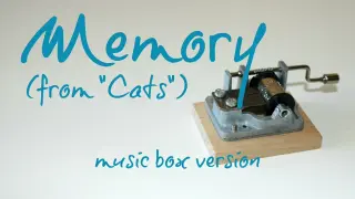 Memory from the musical Cats - MUSIC BOX