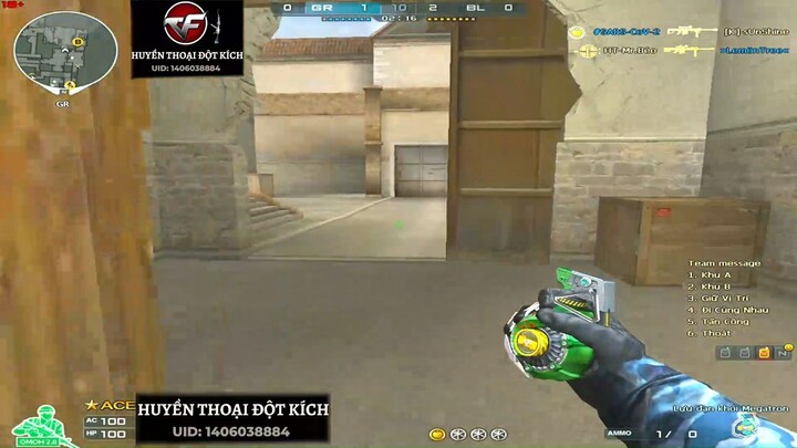 Barret M828 bá đạo như thế nào khi trong tay thánh vẩy Snip #CrossFire