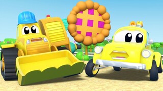 InvenTom si Truk Derek APRIL FOOL: PRANK Pai Buldozer Kota Mobil - Kartun Truk untuk anak-anak