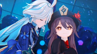 😍 Fufu and Kurumi's dangerous party⚡