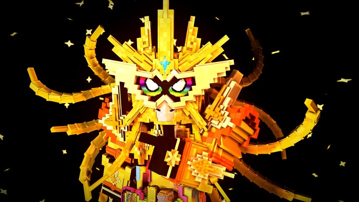 【Minecraft Animation】The invincible player appears for the first time