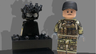 A tactical modification of an ordinary domestic helmet