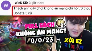 KHI FAN THÁCH GẦY KHÔNG ĂN MẠNG KHÔNG CHẾT CHỈ HỘ TRỢ KÈO 5 CỦ VÀ CÁI KẾT