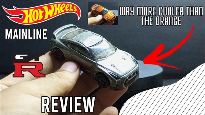 Hot Wheels Grey Nissan GT-R R35 Review