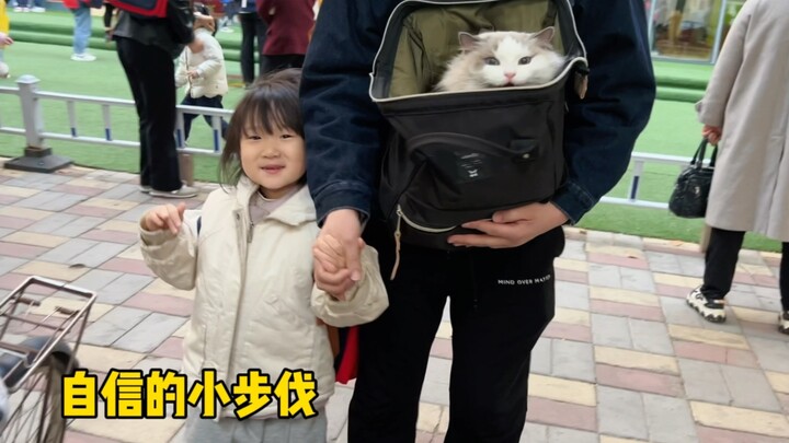 พาแมวพุดเดิลไปโรงเรียนอนุบาลให้ลูกสาวหน่อย ดูเท่มากเลย!