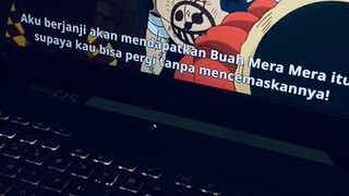 ketika luffy tau sabo masih hidup