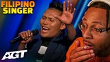 🇵🇭Roland Abante's INCREDIBLE VOICE! | Auditions | AGT 2023 (Reaction)