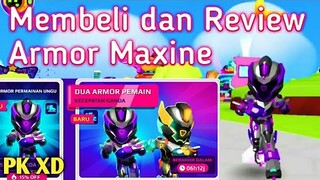 Membeli & mereview Armor Gamer Maxine di PK XD Update terbaru