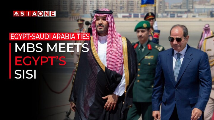 Saudi Crown Prince Meets Egypt’s Sisi in Cairo Amid Regional Tensions | Asia One News