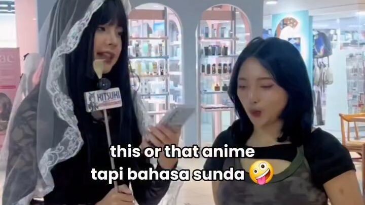 This or That Anime tapi Basa Sunda