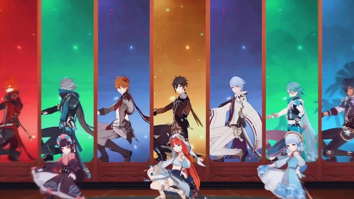 Boy band dan girl band Love dan Teyvat memilih satu dari yang lain!