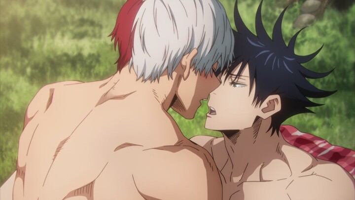 Megumi kissing with shota?🥵 Fandmade ver