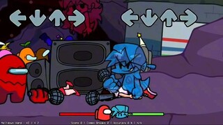 FNF vs Among us | Red  Star!