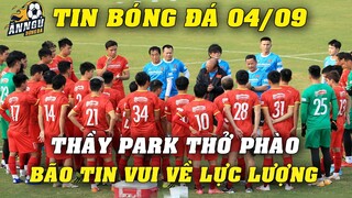 ĐTVN Tập Buổi Đầu Tiên Sau Khi Trở Về Từ Ả Rập...Thầy Park Nhận Bão Tin Vui Về Lực Lượng