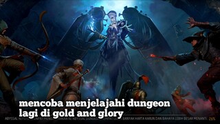 menjelajahi dungeon di GNG