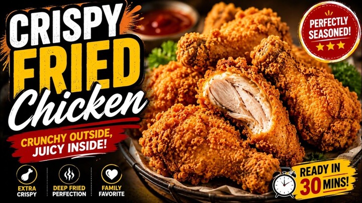Crispy Fried Chicken | Homemade Cooking