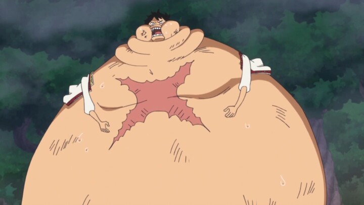 “Melihat Luffy makan, dietku langsung gagal dalam sekejap...”