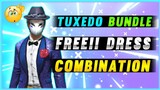 Tuxedo Bundle Free!! Dress Combination l Top 5 Dress With Tuxedo Bundle l Garena Free Fire