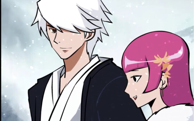 Thật muốn biến thành tuyết quá… để có thể rơi lên vai của tiên sinh…