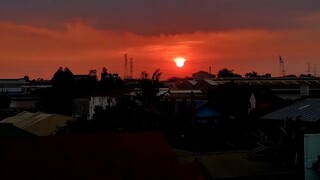 Calm sunset