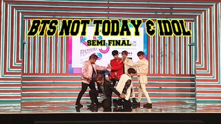 BTS (방탄소년단) ' INTRO + NOT TODAY + IDOL COVER BY TRICKSTER AT KPOP FESTIVAL